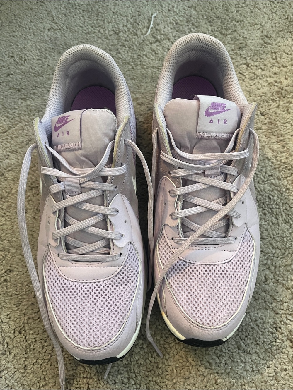 Nike Air Women's Lavender/Light Purple Athletic Sneakers